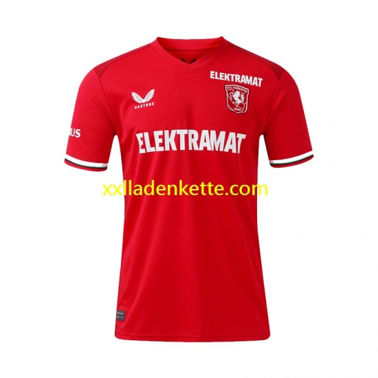 Fußballtrikot Twente Herren Heim 2024-2025 Kurzarm