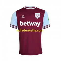 Fußballtrikot West Ham United Herren Heim 2024-2025 Kurzarm