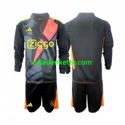 Fußballtrikot Ajax Amsterdam Torwart Kinder Heim 2024-2025 Langarm