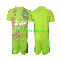Fußballtrikot Ajax Amsterdam Torwart Kinder Ausweich 2024-2025 Kurzarm