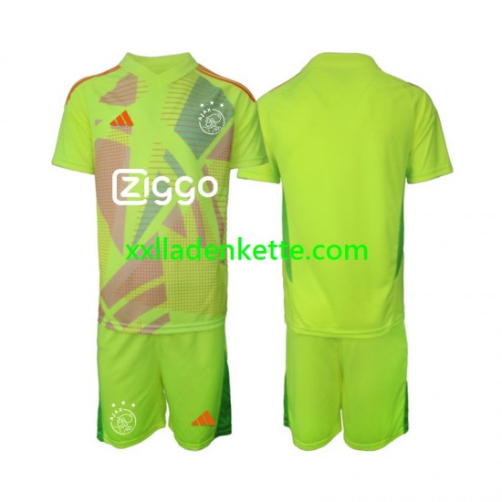 Fußballtrikot Ajax Amsterdam Torwart Kinder Ausweich 2024-2025 Kurzarm