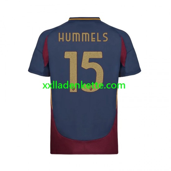 Fußballtrikot AS Rom Mats Hummels 15 Herren Ausweich 2024-2025 Kurzarm