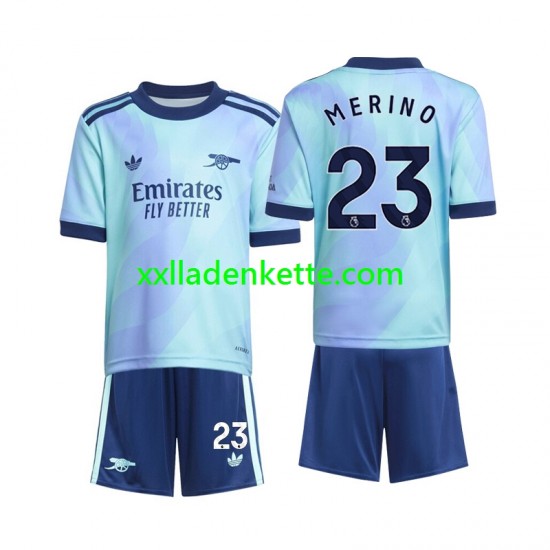 Fußballtrikot Arsenal Merino 23 Kinder Ausweich 2024-2025 Kurzarm