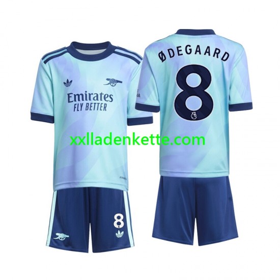 Fußballtrikot Arsenal Odegaard 8 Kinder Ausweich 2024-2025 Kurzarm