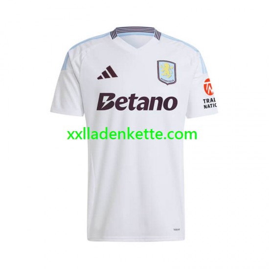 Fußballtrikot Aston Villa Herren Auswärts 2024-2025 Kurzarm