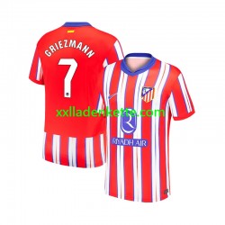 Fußballtrikot Atlético Madrid Antoine Griezmann 7 Herren Heim 2024-2025 Kurzarm