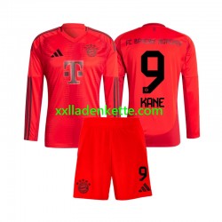 Fußballtrikot FC Bayern München Harry Kane 9 Kinder Heim 2024-2025 Langarm