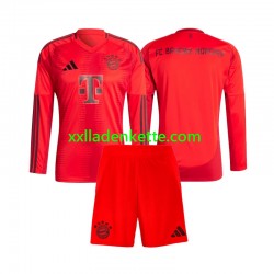 Fußballtrikot FC Bayern München Kinder Heim 2024-2025 Langarm