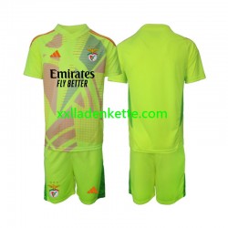 Fußballtrikot Benfica Torwart Kinder Heim 2024-2025 Kurzarm