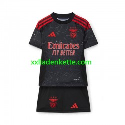 Fußballtrikot Benfica Kinder Auswärts 2024-2025 Kurzarm