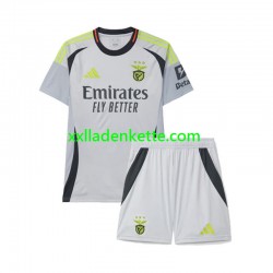 Fußballtrikot Benfica Kinder Ausweich 2024-2025 Kurzarm