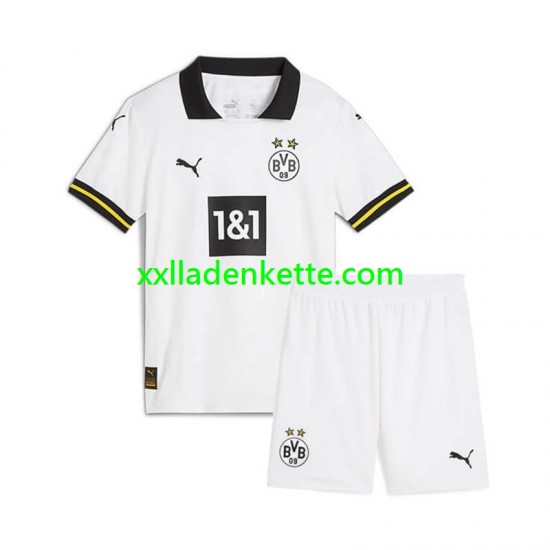 Fußballtrikot Borussia Dortmund Kinder Ausweich 2024-2025 Kurzarm
