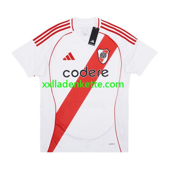 Fußballtrikot River Plate Herren Heim 2024-2025 Kurzarm