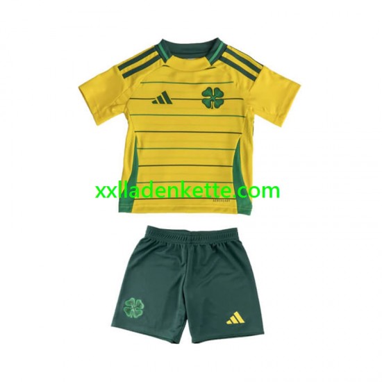 Fußballtrikot Celtic Glasgow Kinder Auswärts 2024-2025 Kurzarm