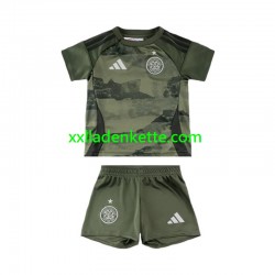 Fußballtrikot Celtic Glasgow Kinder Ausweich 2024-2025 Kurzarm