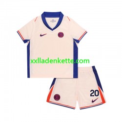 Fußballtrikot Chelsea Cole Palmer 20 Kinder Auswärts 2024-2025 Kurzarm
