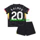 Fußballtrikot Chelsea Cole Palmer 20 Kinder Ausweich 2024-2025 Kurzarm