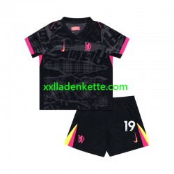 Fußballtrikot Chelsea Jadon Sancho 19 Kinder Ausweich 2024-2025 Kurzarm
