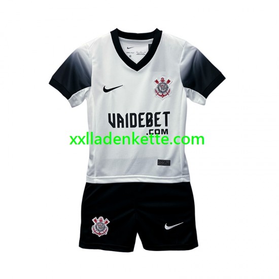 Fußballtrikot Corinthians Kinder Heim 2024-2025 Kurzarm