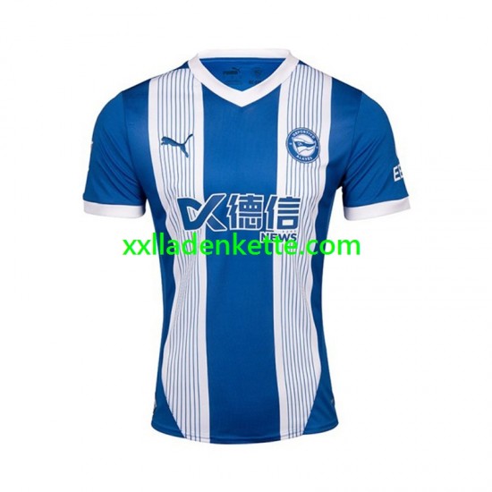 Fußballtrikot Deportivo Alaves Herren Heim 2024-2025 Kurzarm