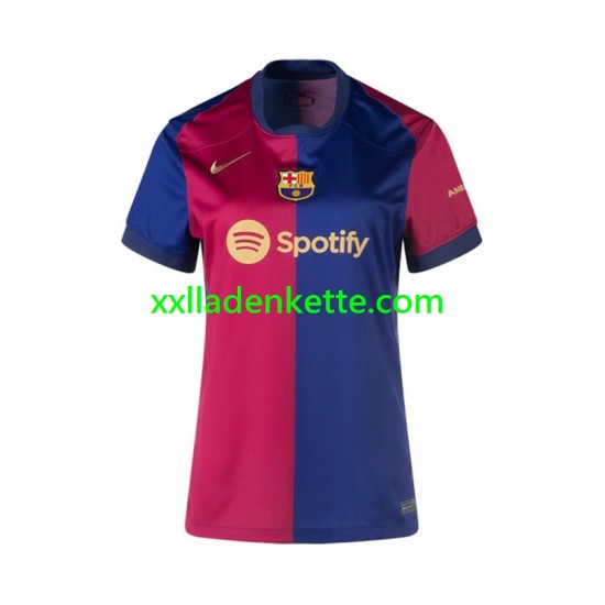 Fußballtrikot FC Barcelona Dame Heim 2024-2025 Kurzarm