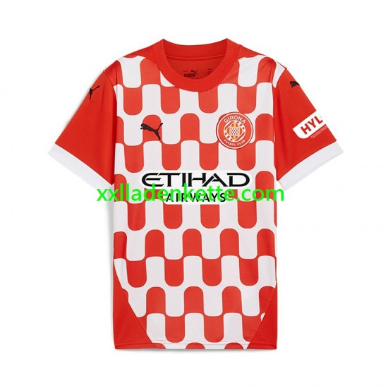 Fußballtrikot Girona Herren Heim 2024-2025 Kurzarm