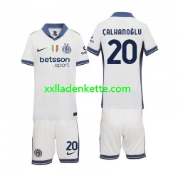 Fußballtrikot Inter Mailand Hakan Calhanoglu 20 Kinder Auswärts 2024-2025 Kurzarm