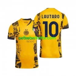 Fußballtrikot Inter Mailand Lautaro 10 Herren Ausweich 2024-2025 Kurzarm