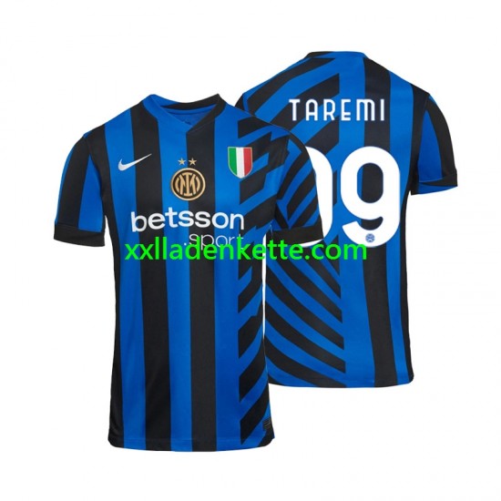 Fußballtrikot Inter Mailand Mehdi Taremi 99 Herren Heim 2024-2025 Kurzarm