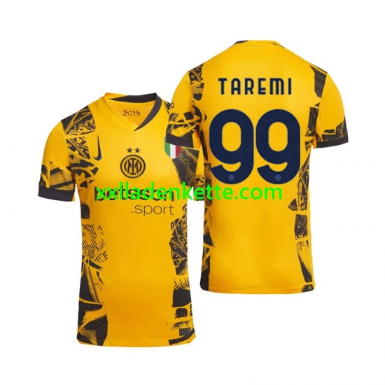 Fußballtrikot Inter Mailand Mehdi Taremi 99 Herren Ausweich 2024-2025 Kurzarm
