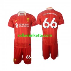 Fußballtrikot Liverpool Alexander-Arnold 66 Kinder Heim 2024-2025 Kurzarm