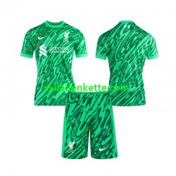 Fußballtrikot Liverpool Torwart Kinder Auswärts 2024-2025 Kurzarm