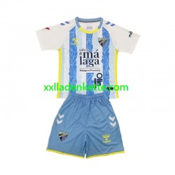 Fußballtrikot Málaga CF Kinder Heim 2024-2025 Kurzarm