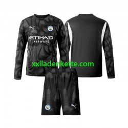 Fußballtrikot Manchester City Torwart Kinder Viertes 2024-2025 Langarm