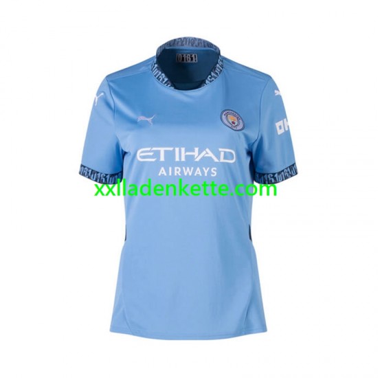 Fußballtrikot Manchester City Dame Heim 2024-2025 Kurzarm