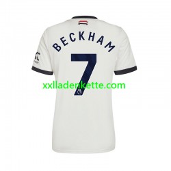 Fußballtrikot Manchester United Beckham 7 Herren Ausweich 2024-2025 Kurzarm