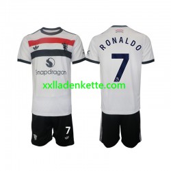 Fußballtrikot Manchester United Cristiano Ronaldo 7 Kinder Ausweich 2024-2025 Kurzarm