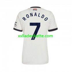 Fußballtrikot Manchester United Cristiano Ronaldo 7 Herren Ausweich 2024-2025 Kurzarm