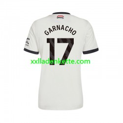 Fußballtrikot Manchester United GARNACHO 17 Herren Ausweich 2024-2025 Kurzarm