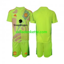 Fußballtrikot Manchester United Torwart Kinder Auswärts 2024-2025 Kurzarm