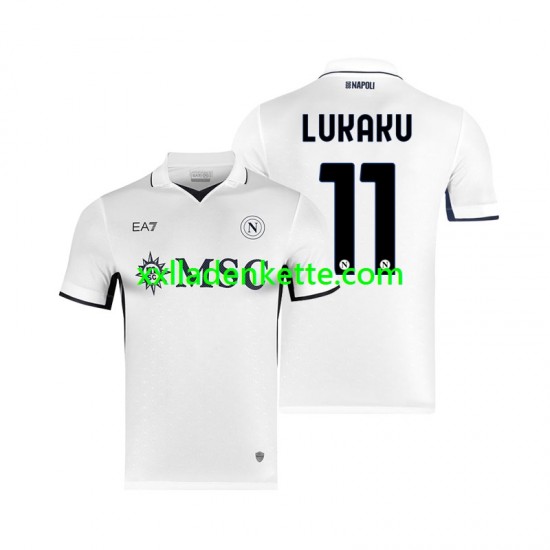 Fußballtrikot SSC Neaples Lukaku 11 Herren Auswärts 2024-2025 Kurzarm