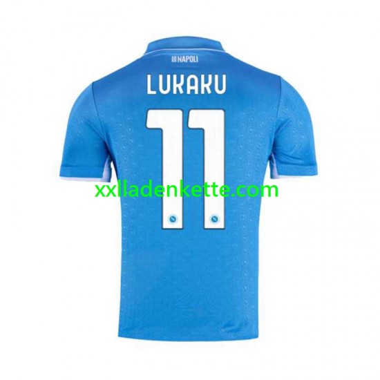 Fußballtrikot SSC Neaples Lukaku 11 Herren Heim 2024-2025 Kurzarm