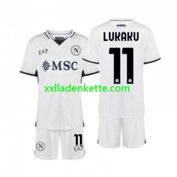 Fußballtrikot SSC Neaples Lukaku 11 Kinder Auswärts 2024-2025 Kurzarm