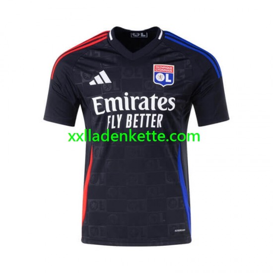 Fußballtrikot Olympique Lyon Herren Auswärts 2024-2025 Kurzarm