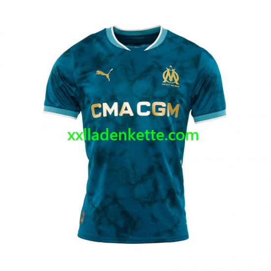 Fußballtrikot Olympique Marseille Herren Auswärts 2024-2025 Kurzarm