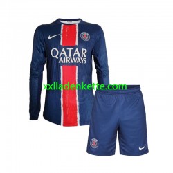 Fußballtrikot Paris Saint-Germain Kinder Heim 2024-2025 Langarm