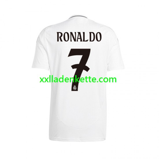 Fußballtrikot Real Madrid Cristiano Ronaldo 7 Herren Heim 2024-2025 Kurzarm
