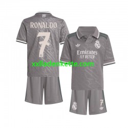 Fußballtrikot Real Madrid Cristiano Ronaldo 7 Kinder Ausweich 2024-2025 Kurzarm