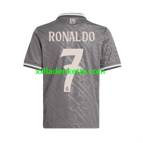 Fußballtrikot Real Madrid Cristiano Ronaldo 7 Herren Ausweich 2024-2025 Kurzarm
