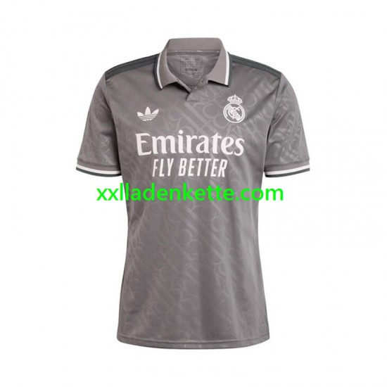 Fußballtrikot Real Madrid Herren Ausweich 2024-2025 Kurzarm